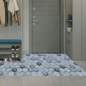 Mata wejściowa Euromata - Stalowy 3D (#64)